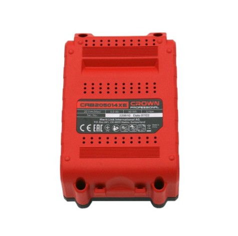 Аккумулятор Crown 20.0В 5,0 Ач Li-ion [CAB205014XE]