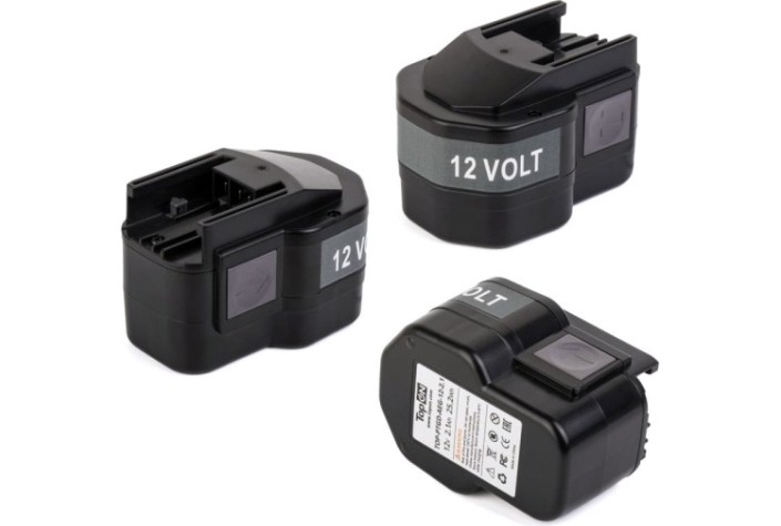 Аккумулятор TopON для AEG BBS, MILWAUKEE 12В, 2.1Ah (Ni-Cd) [TOP-PTGD-AEG-12-2.1]