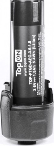 Аккумулятор TopON для AEG LA 036 3.6В, 1.5Ah (Li-Ion) [TOP-PTGD-AEG-3.6-1.5]