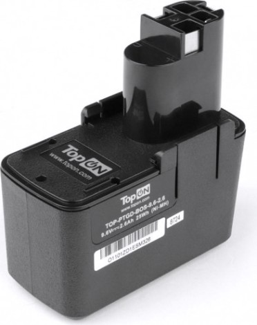 Аккумулятор TopON для Bosch 9.6В, 2.6Ah (Ni-Mh) [TOP-PTGD-BOS-9.6-2.6]