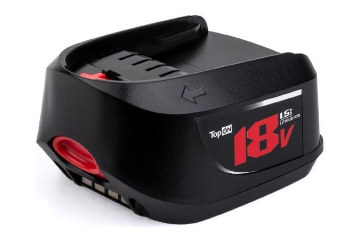 Аккумулятор TopON для Bosch art 18В 1.5ah (li-ion) [TOP-PTGD-BOS-18-1.5L]
