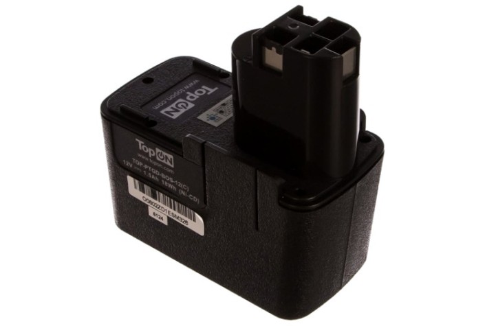Аккумулятор TopON для Bosch GBM 12В, 1.5Ah (Ni-Cd) [TOP-PTGD-BOS-12(C)]