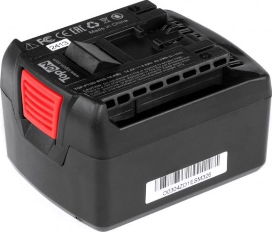 Аккумулятор TopON для Bosch GDR 14.4В, 3.0Ah (Li-Ion) [TOP-PTGD-BOS-14.4(B)]