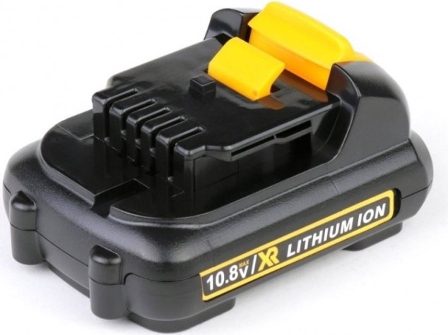 Аккумулятор TopON для DeWalt 10.8В, 1.3Ah (Li-Ion) [TOP-PTGD-DEW-10.8-1.3-Li]
