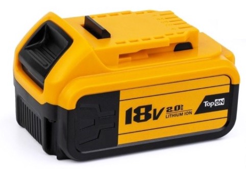 Аккумулятор TopON для DeWalt DCB183 18В, 2.0Ah (Li-Ion) [TOP-PTGD-DEW-18.2.0]