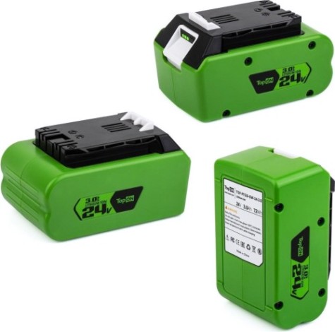 Аккумулятор TopON для Greenworks 24В, 3.0Ah (Li-Ion) [TOP-PTGD-GW-24-3.0]
