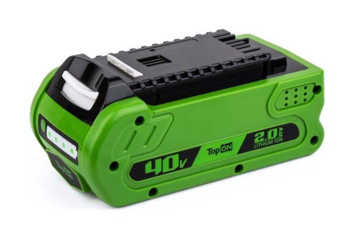 Аккумулятор TopON для Greenworks 40В 2.0ah (li-ion) [TOP-PTGD-GW-40-2.0]