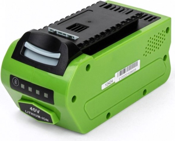 Аккумулятор TopON для Greenworks 40В, 2.5Ah (Li-Ion) [TOP-PTGD-GW-40-2.5]