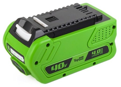 Аккумулятор TopON для Greenworks Li-Ion 40В 4.0Ah [TOP-PTGD-GW-40-4.0]