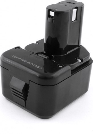 Аккумулятор TopON для Hitachi EB 12В, 3.0Ah (Ni-Mh) [TOP-PTGD-HIT-12-3.3]