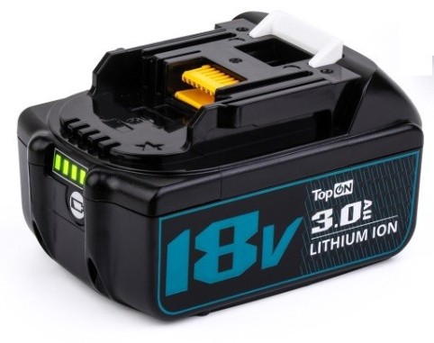 Аккумулятор TopON для Makita 18В, 3.0Ah (Li-Ion) [TOP-MAK-18-3.0]