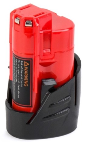 Аккумулятор TopON для Milwaukee Li-Ion 12В 1.5Ah [TOP-MIL-12-1.5]