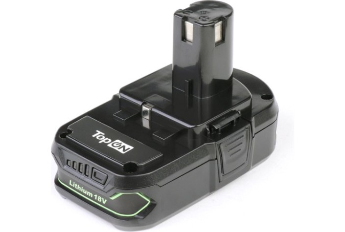 Аккумулятор TopON для Ryobi 18В, 1.5Ah (Li-Ion) [TOP-PTGD-RY-18-1.5-Li]