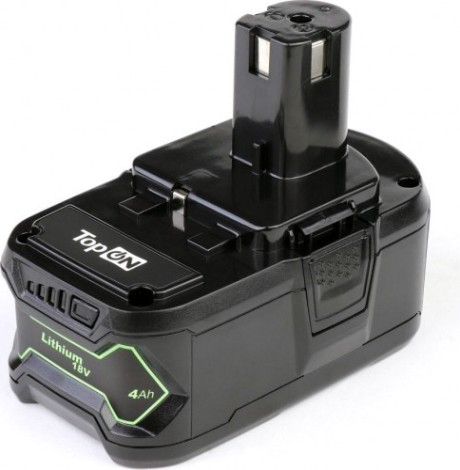 Аккумулятор TopON для Ryobi 18В, 4.0Ah (Li-Ion) [TOP-PTGD-RY-18-4.0-Li]