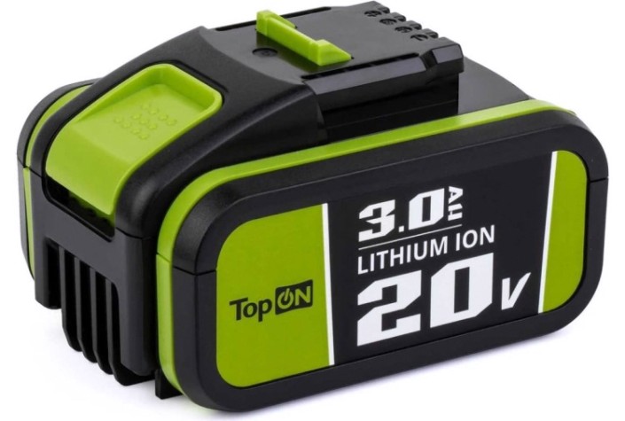 Аккумулятор TopON для Worx 20В, 3.0Ah (Li-Ion) [TOP-PTGD-WX-20-3.0]