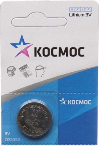 Батарейка КОСМОС CR2032 1 шт [KOC20321BL]