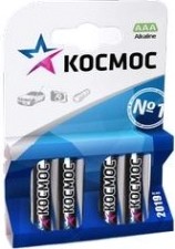 Батарейка КОСМОС LR034BL_CLASSIC (ААА) 4 шт. [KOCLR034BL_CLASSIC]