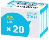 Батарейка КОСМОС LR620BOX (АА) 20 штук в коробке [KOCLR620BOX]