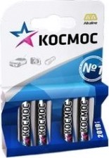 Батарейка КОСМОС LR64BL (АА) 4 шт [KOCLR64BL]