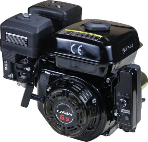 Бензиновый двигатель LIFAN 168F-2D 6,5 л.с. (вал 20 мм, электростартер) [168FD-2]