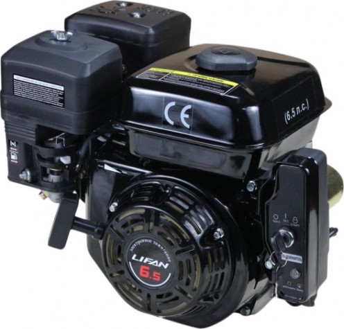 Бензиновый двигатель LIFAN 168FD-2R 6.5 л.с. (вал 20мм, редуктор, сцепл, электростарт)