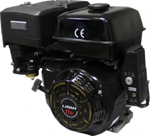 Бензиновый двигатель LIFAN 182FD 11,0 л.с. (вал 25 мм, электростартер)
