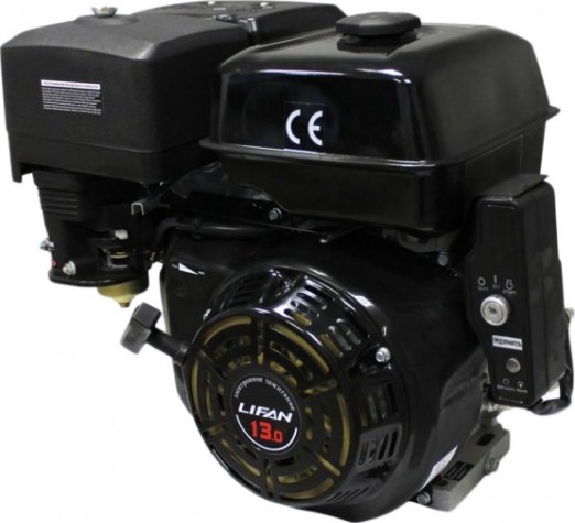 Бензиновый двигатель LIFAN 188FD-3А 13,0 л.с. (вал 25 мм, 3А, электростартер)