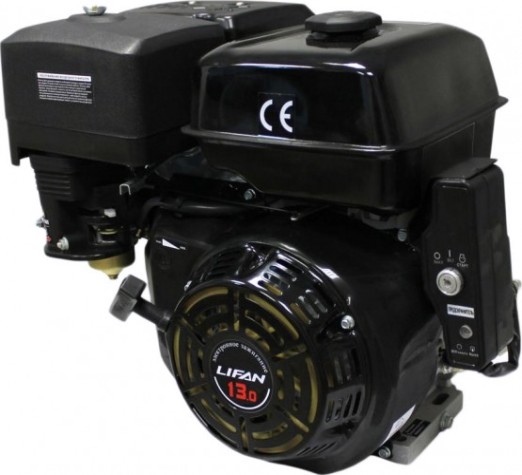 Бензиновый двигатель LIFAN 188FD-7А 13,0 л.с. (вал 25 мм, 7А, электростартер)