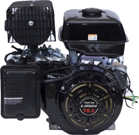 Бензиновый двигатель LIFAN 192F-2D-18А 18,5 л.с. (вал 25 мм, 18А, электростартер)