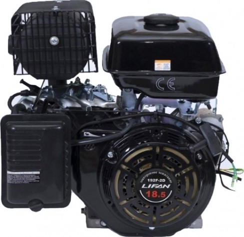 Бензиновый двигатель LIFAN 192F-2D- 7A 18,5 л.с. (вал 25 мм, 7А, электростартер) [192F-2D-7A]