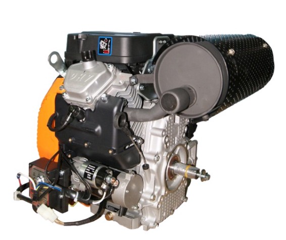 Бензиновый двигатель LIFAN 2V80F-A ECC 31 л.с. (вал 25 мм, 20А) [2V80F-A ECC (25mm, 20А)]