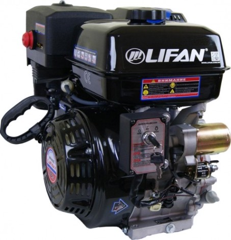 Бензиновый двигатель LIFAN NP460E 18,5 л.с. (вал 25 мм, электростартер)