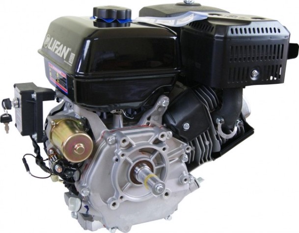 Бензиновый двигатель LIFAN NP460E 3А 18,5 л.с. (вал 25 мм, 3А, электростартер) [NP460E 3А]