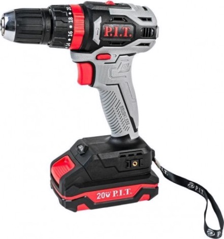Дрель-шуруповерт аккумуляторная P.i.t. PSB20H-10B/1 ударная