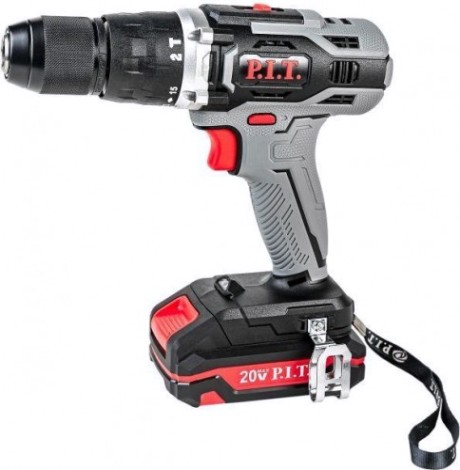 Дрель-шуруповерт аккумуляторная P.i.t. PSB20H-13A/1 ударная