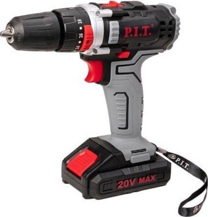 Дрель-шуруповерт аккумуляторная P.i.t. PSR18-D1F