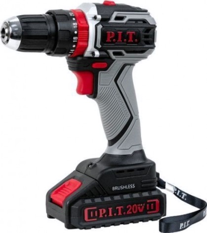 Дрель-шуруповерт аккумуляторная P.i.t. PSR18-D4 бесщеточная
