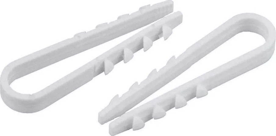 Дюбель-хомут Proconnect 5-10 мм (уп.100 шт.) белый [07-4501-2]