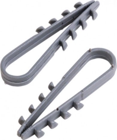Дюбель-хомут Proconnect 5-10 мм (уп. 100 шт.) серый [07-4501-3]
