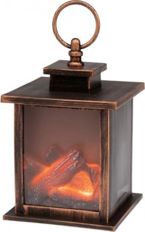 Электрокамин Neon-Night Кантри с эффектом живого огня 12х12х18,5 см [511-031]