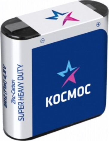 Элемент питания батарейка КОСМОС 3R121BL Космос 1*BL [KOC3R121BL]