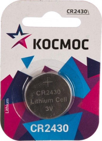 Элемент питания КОСМОС CR24301BL Космос CR 1*BL [KOCR24301BL]