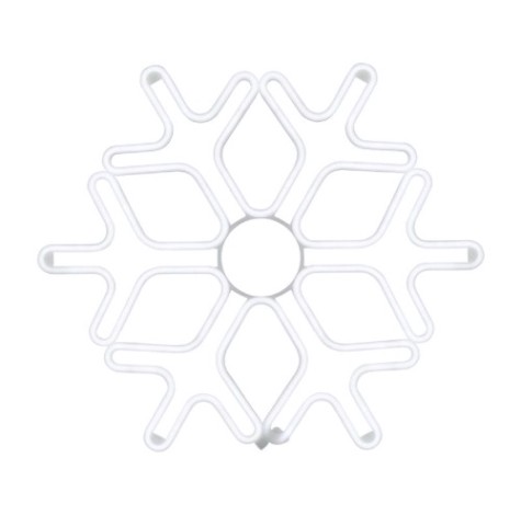 Фигура снежинка Neon-Night 501-325 из 60х60 см, белый