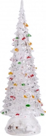 Фигурка деревянная Neon-Night "Елочка" RGB 25 см [513-024]