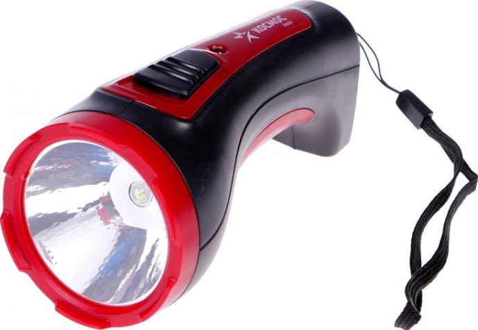 Фонарь аккумуляторный КОСМОС Accu101WLED 1WLED, 500mah [KOCAccu101WLED]