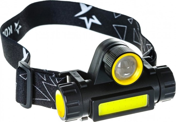 Фонарь аккумуляторный КОСМОС KocH103WLith с зумом 3Вт ХРЕ 3Вт СОВ литий 1200mAh