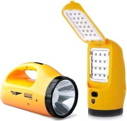 Фонарь аккумуляторный ЯРКИЙ ЛУЧ LA-1W [4606400104285]