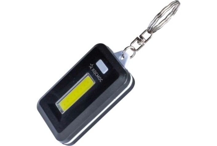Фонарь брелок КОСМОС KOC203B с кольцом для ключей