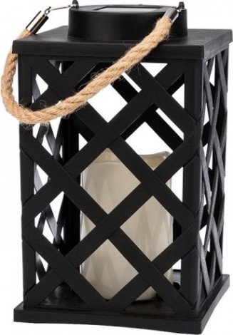 Фонарь декоративный Neon-Night на солнечной батарее 14х14х24 см, теплый белый [501-145]