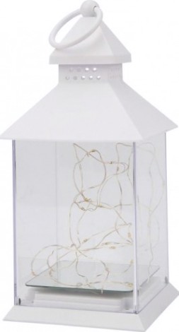 Фонарь декоративный Neon-Night с Росой 10,7х10,7х23,5 см, теплый белый [513-050]
